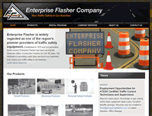 Tablet Screenshot of enterpriseflasher.com